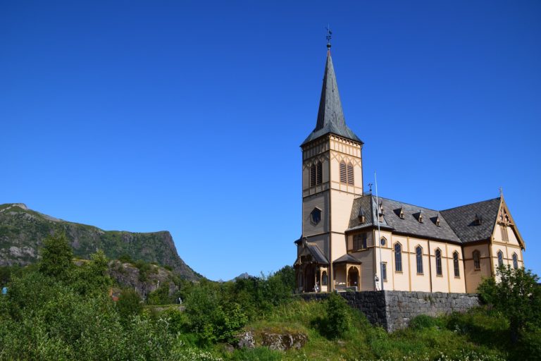 The Vågan Church, also known as The Lofoten Cathedral @ Martin Kraut