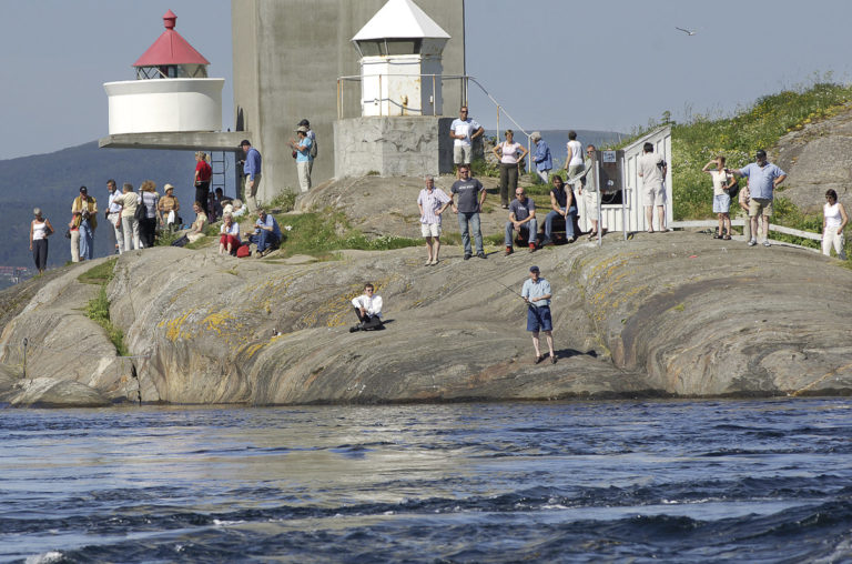 Saltstraumen yrer av besøkende, og er en nydelig plass for å nyte nistepakken © Ernst Furuhatt