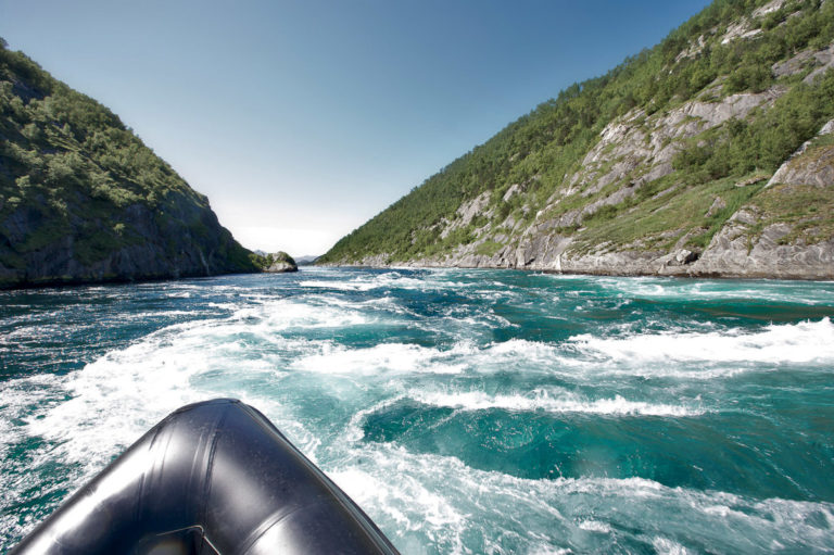Saltstraumen på sitt sterkeste er en rå opplevelse i RIB © Tore Schønning Olsen