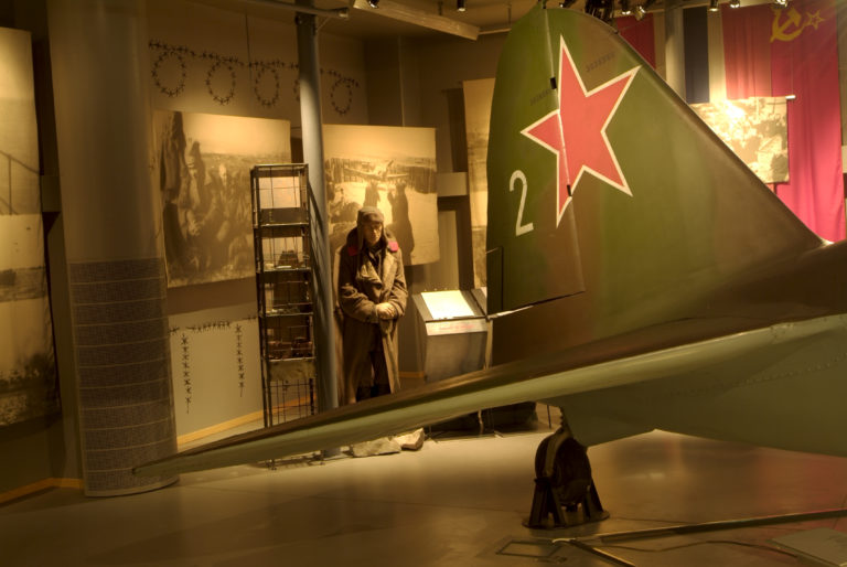 Fra Grenselandmuseet, som har mye mer informasjon om krigen i Sør-Varanger © Trym Ivar Bergsmo