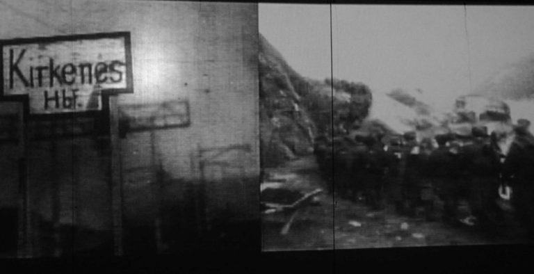 A film can be seen inside the shelter about it's history and significance © Knut Hansvold