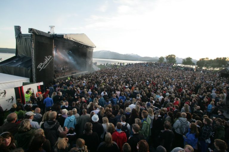 Summer weather can be perfect for the festival © Yngve Olsen Sæbbe