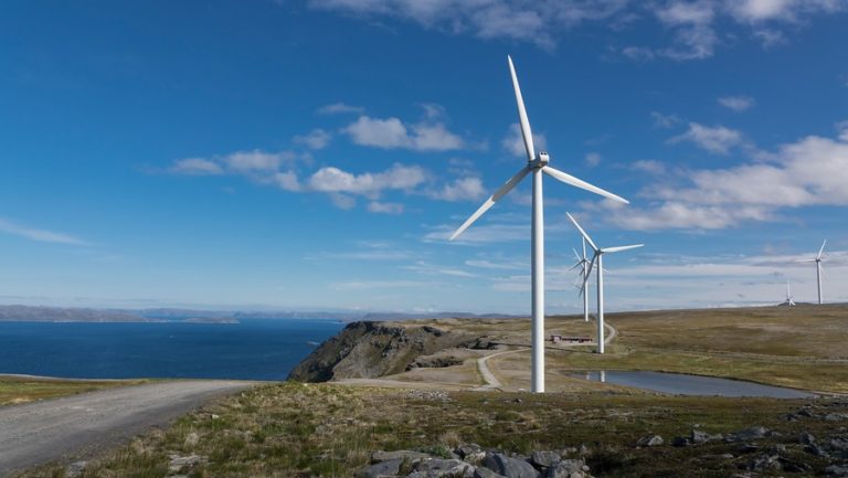 The viewpoint above Havøysund © Jarle Wæhler / Statens vegvesen