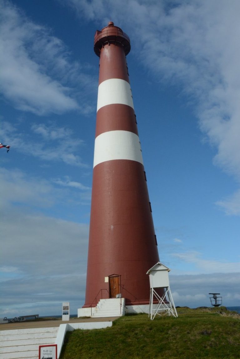 The lighthouse is a towering landmark easily seen from miles around © Knut Hansvold