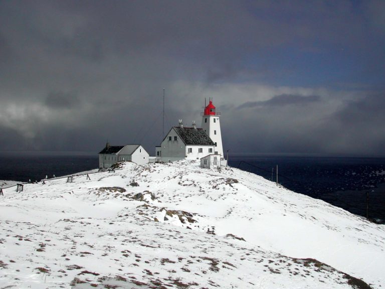 The lighthouse at Hornøya east of Vardø affords a view of the Barents Sea and across to Russia on a good day. You don't get further east in Norway © Are Olaussen