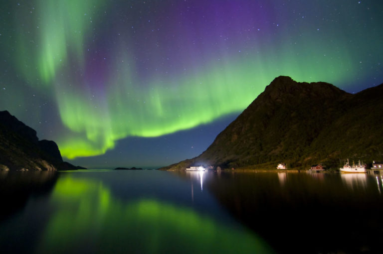 Bø ligger ytterst i havet © Øystein Lunde
