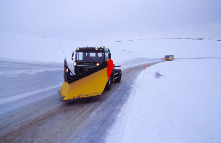 Om vinteren kan du kjøre snoplog til vinteren © Trym Ivar Bergsmo