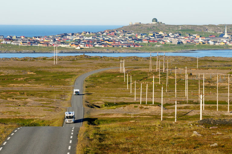 På vei fra Vardø til Hamningberg © Jarle Wæhler, Statens vegvesen