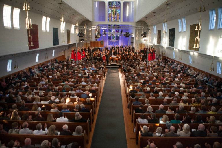 Inne i Bodø domkirke © Musikkfestuka