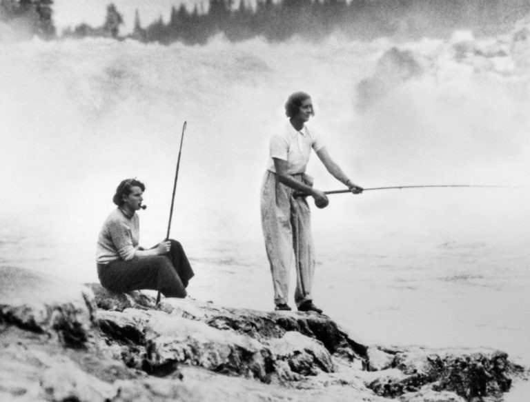 Fishing the river was a way of life © Helgeland Museum avd Grane
