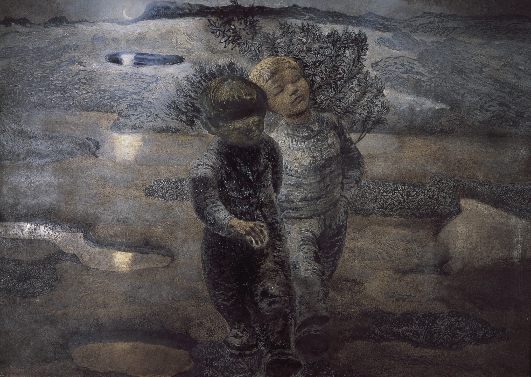 Two boys wandering © Kaare-Espolin-Johnson / BONO