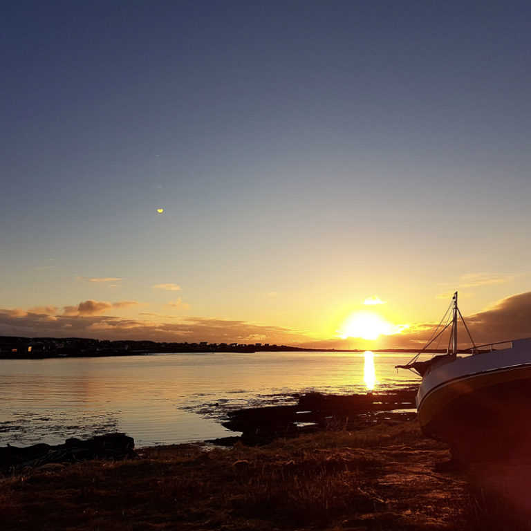Midnattssola i Berlevåg © Lene Kristin Olsen