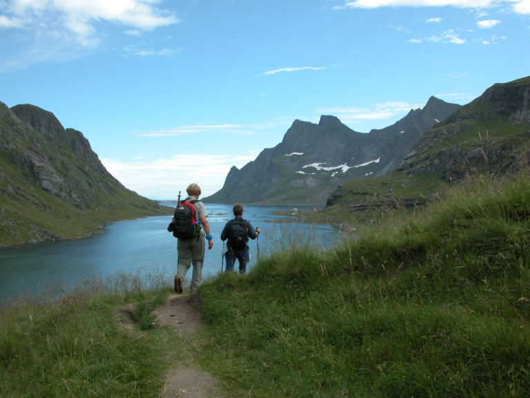 På vei ned til Bunesstranda © Geir Rune Holm