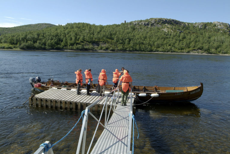 På vei ut på Pasvikelva © Trym Ivar Bergsmo