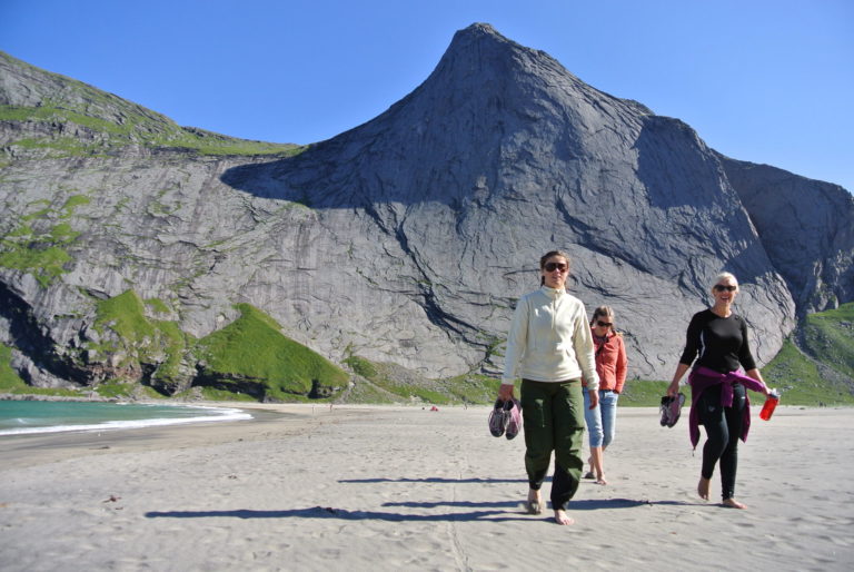 Endelig på stranden © Kristian Nashough