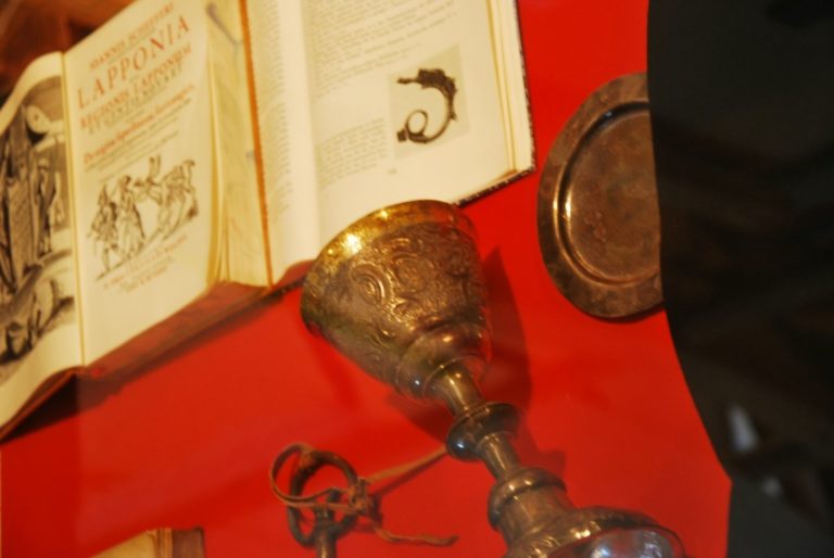 Silver from the old church of Kautokeino, rescued from war destructions in 1944 © Knut Hansvold