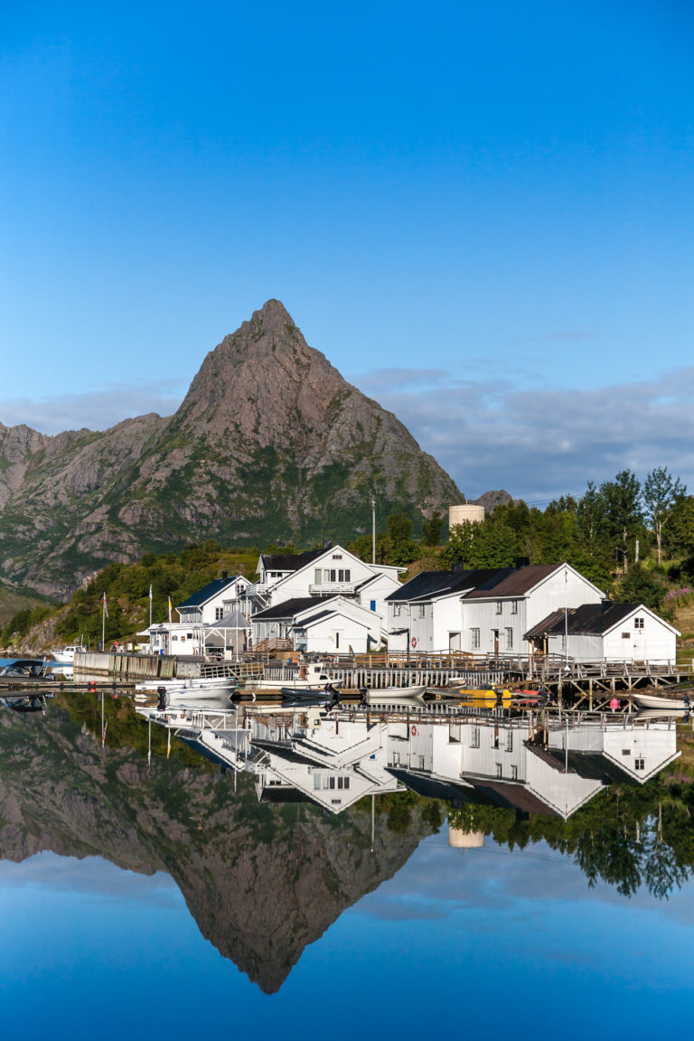 Et topp moderne anlegg for produksjon av tørrfisk...for hundre år siden © Kjetil Paulsen