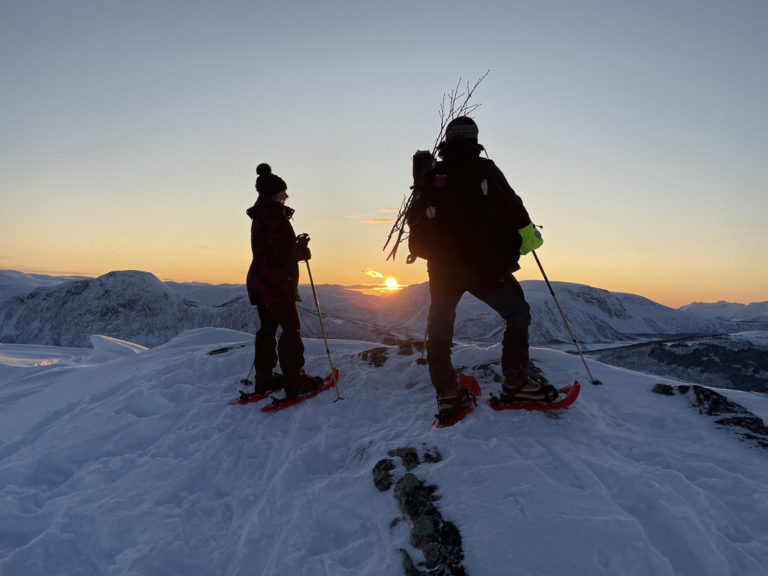 The sun returns to Harstad in mid January after the Polar Night © Bernd Kossmann