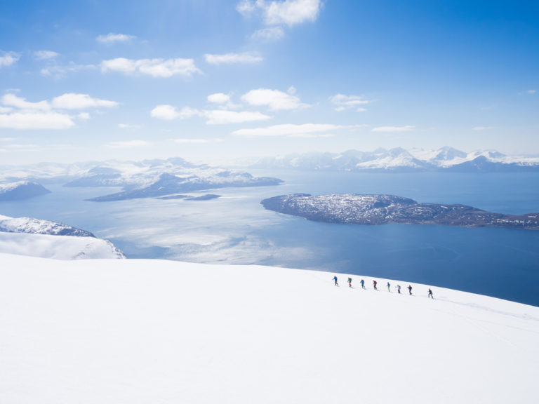 A morning in the Lyngen Alps © Kristin F Olsen