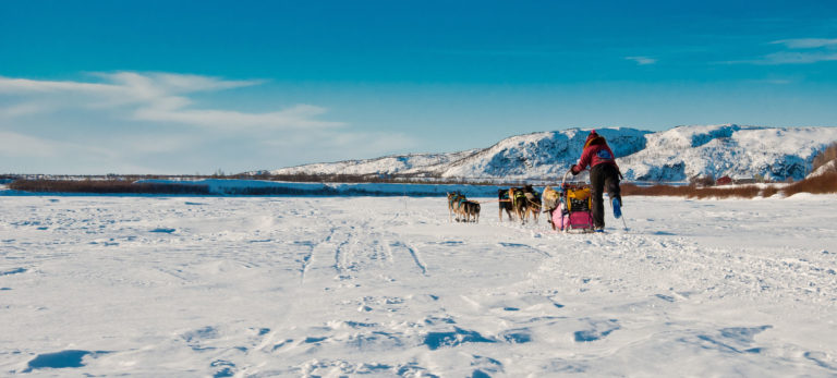Finnmarksløpet går gjennom det vakre, urørte finnmarkslandkapet © Geir Stian Larsen