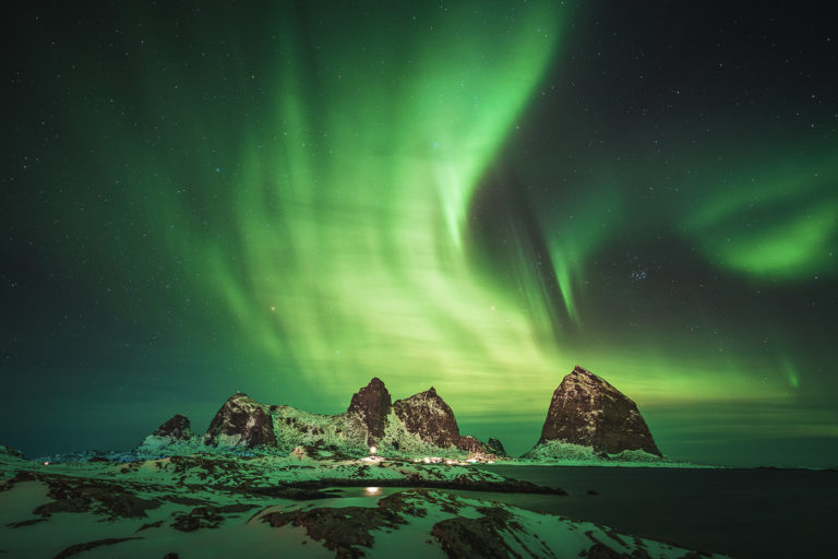 Nordlys over Træna © Arvids Baranovs