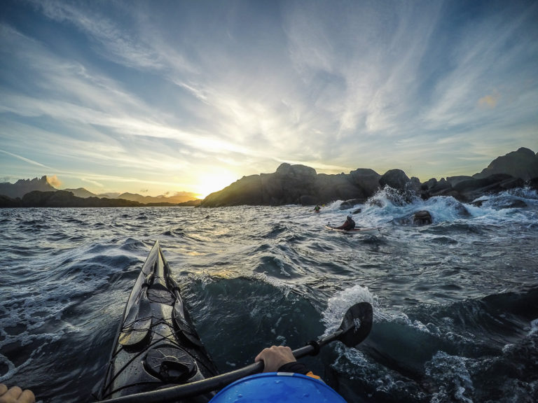Choppy waters at Ballstad © Hattvika Lodge
