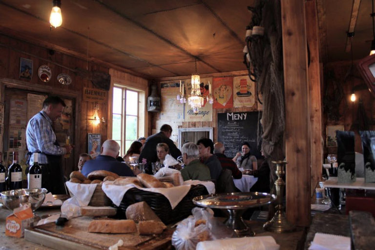 Restaurant Gammelbutikken. Foto:  Støtt Brygge
