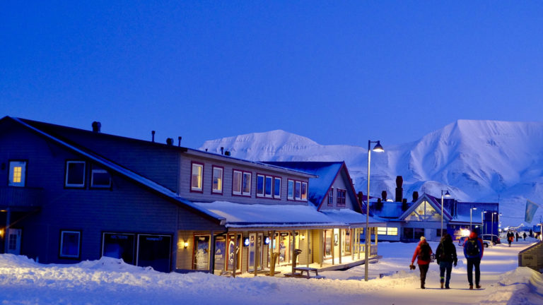 Out shopping in Longyearbyen. Shops are found along the the main pedestrian street, and there are definitely some good buys here © Linn Cecilie Blekkerud