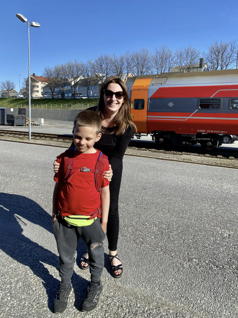 Travelling with Auntie to the far north © Kathrine Sørgård