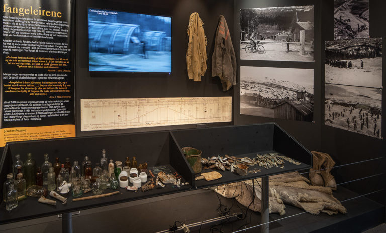 Krigsutstilling på Helgeland Museum avdeling Rana © Ketil Born