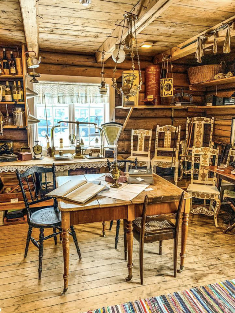 The history of Fru Haugan's is full of colour and memories. Photo: Kathrine Sørgård