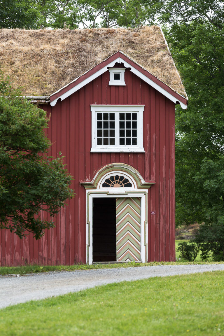 Prestegården på Alstahaug fra 1700-tallet © Katrine Sørgård