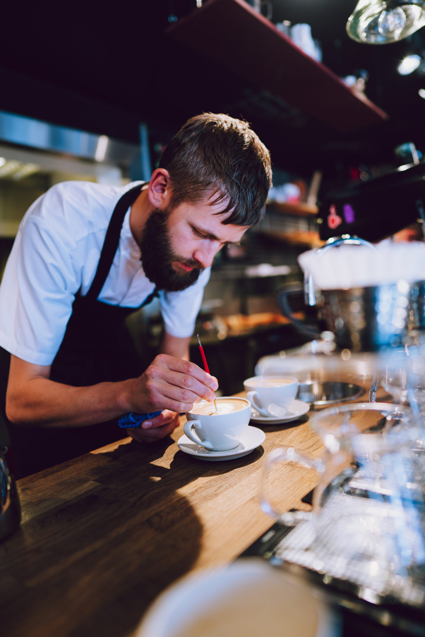 Tromsø har kaffe for de som er glad i kaffe, veldig glad i kaffe og lidenskapelig glad i kaffe © Vegard Stien