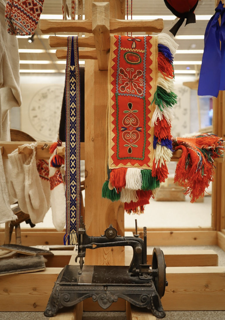 The Sami Collections display both traditional and modern Sami handicraft © Paula Rauhala/SVD