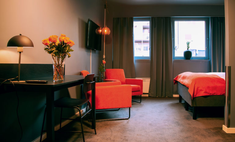 Dobbeltrom. Foto: Narvik Hotel Wivel
