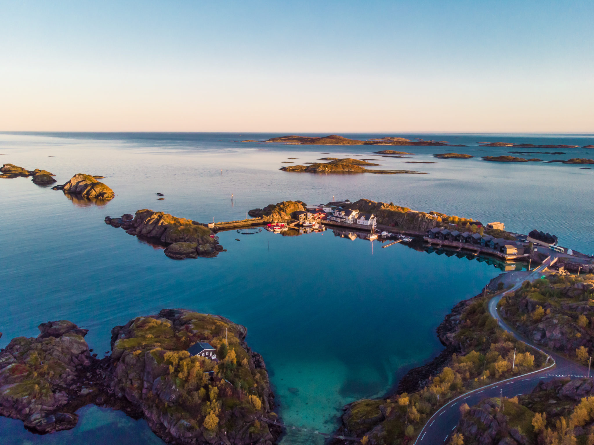 Foto: Hamn i Senja