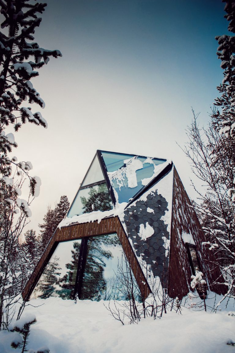 Glamping in Alta. Photo: Trasti og Trine