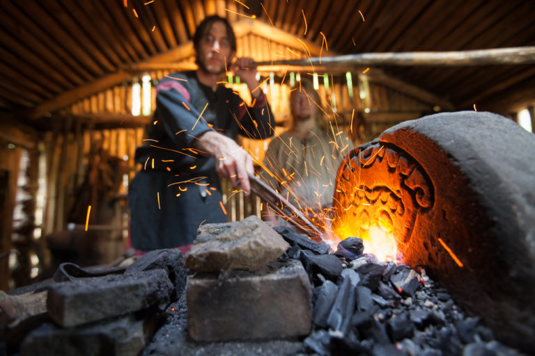 Lofotr Vikingmuseum. Foto: Kjell Ove Storvik