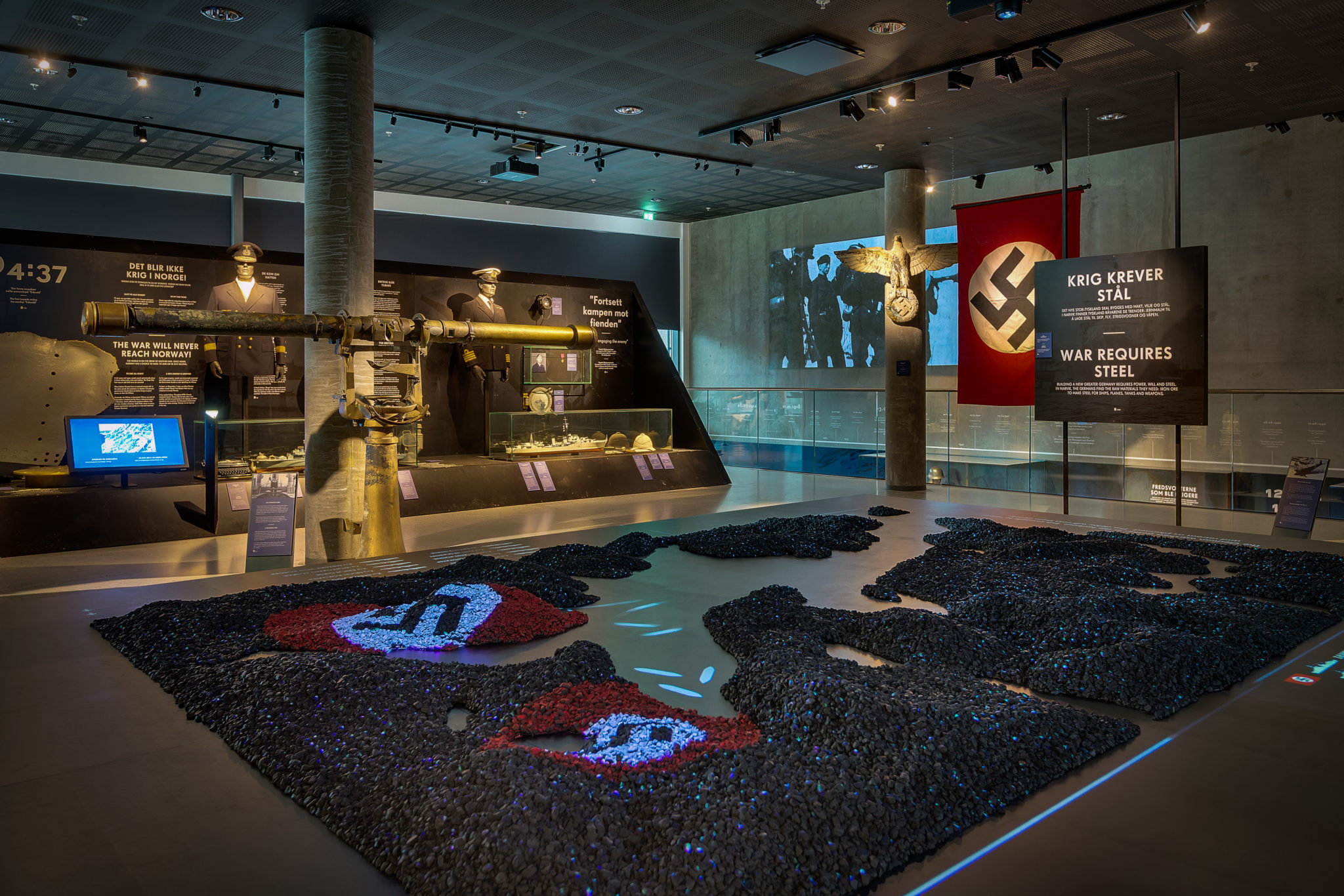 Naval battles of Narvik: 9th - 13th of April 1940. Photo: Narvik Krigsmuseum