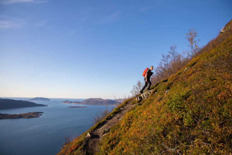 På vei opp til Vasstinden © Rasmus Ramstad  / Adventure Plan