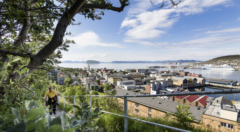 Hammerfest view from the zigzag path © Ziggi Wantuch