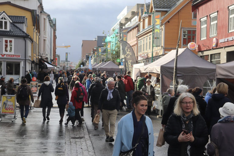 Street scene in Tromsø © Emi Kjeldsberg