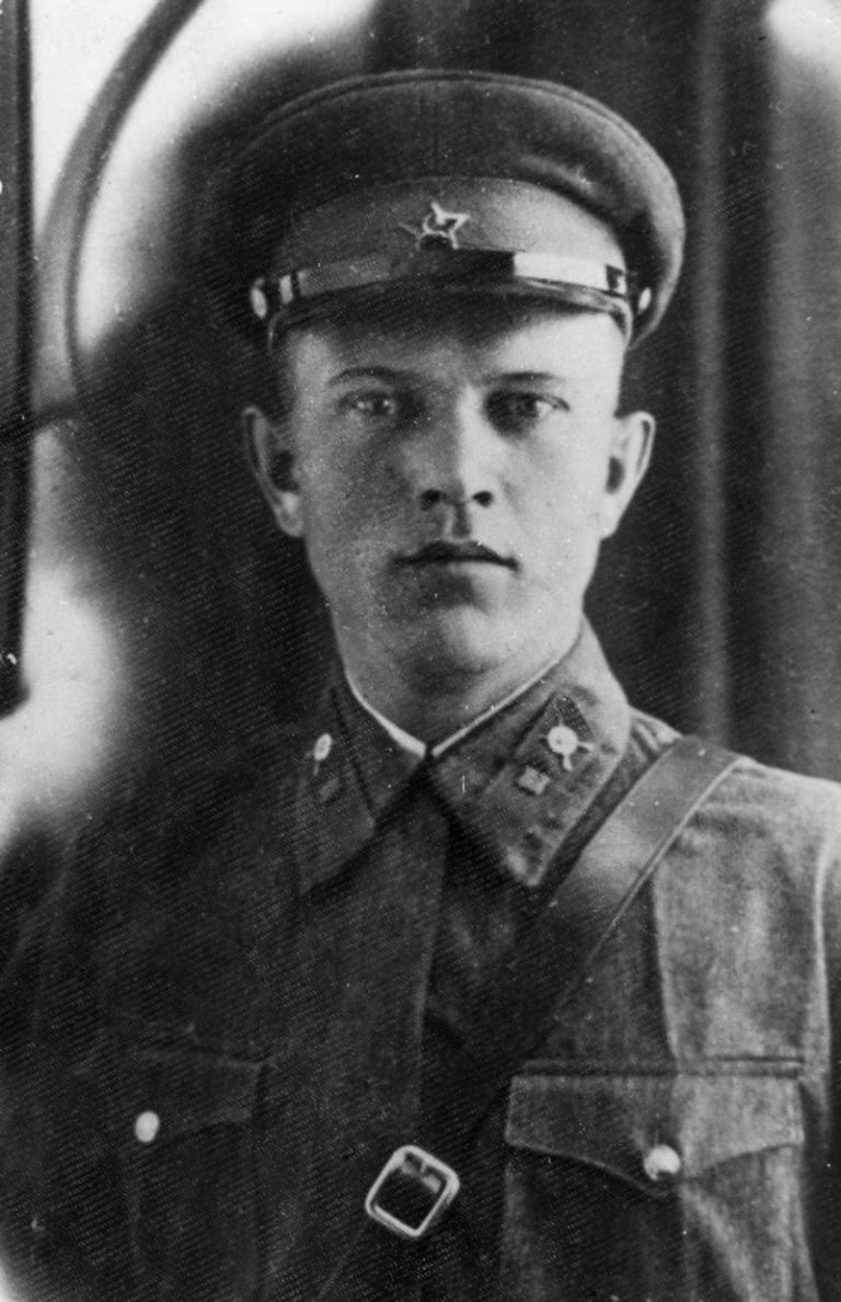 Konstantin Severdintsev innrullert i Den røde hær © Sør-Troms Museum