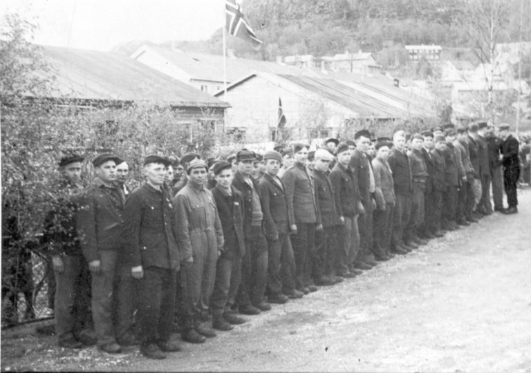 Fangene rett etter krigen © Sør-Troms Museum