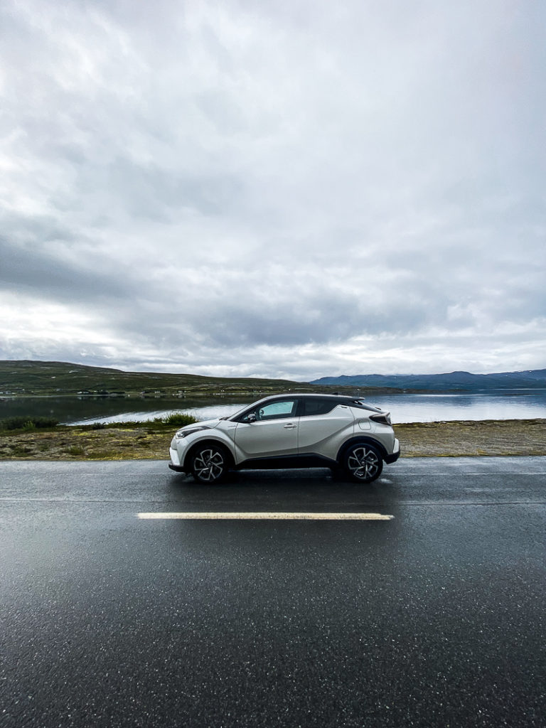 Høy himmel på vei til Havøysund © Katelin Pell