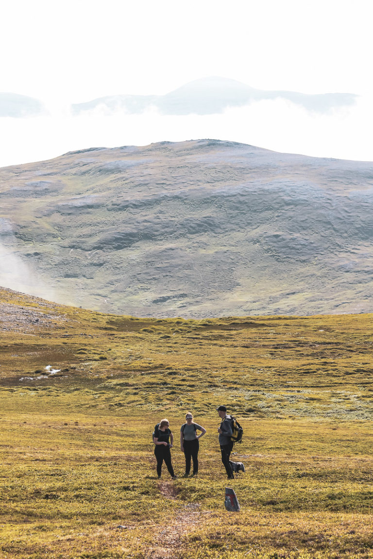 Some 20 kilometres, but the terrain is not rocky, and it's never too steep © Katelin Pell