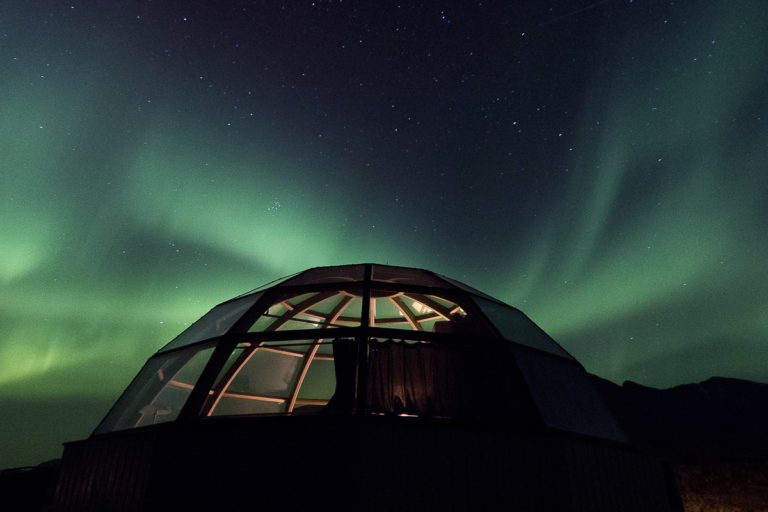Første parkett for nordlys © Lyngen North 