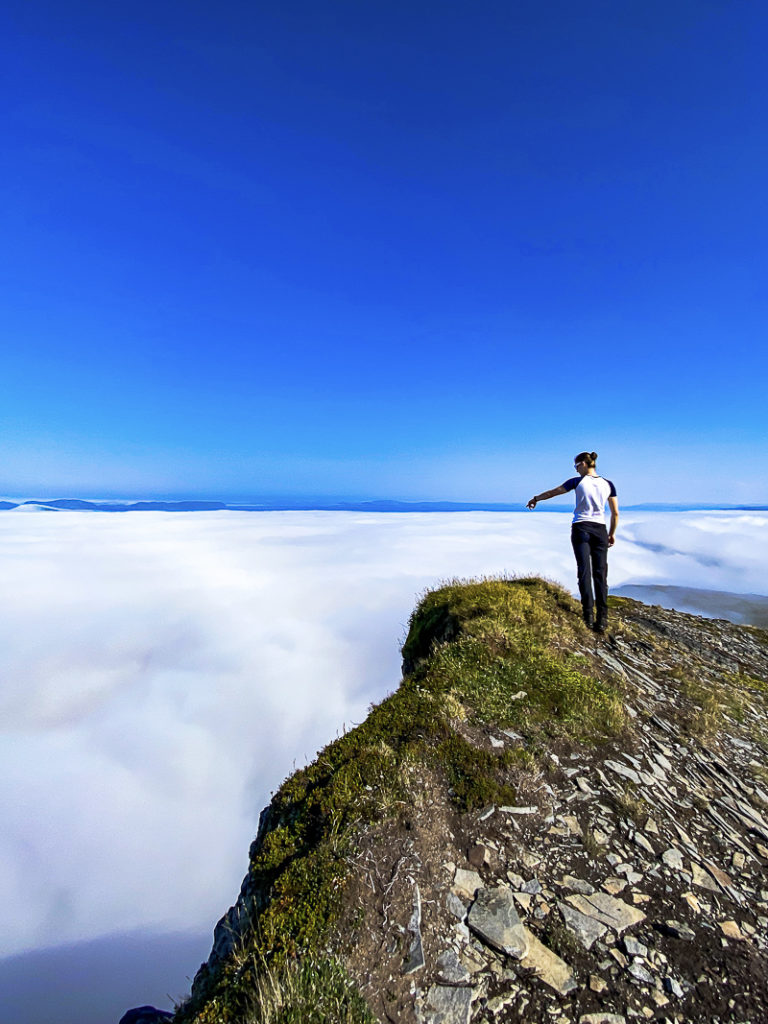 View into nothing from the top © Katelin Pell