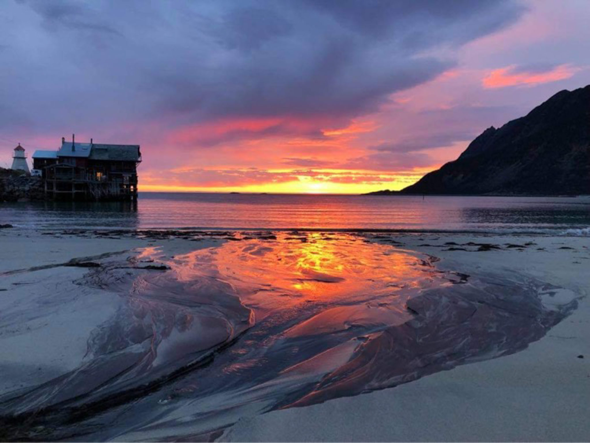 Kråkeslottet på Bøvær © Kathrine Gundersen