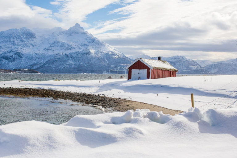 Boat house at Dyrøya island © Stig Stokkland
